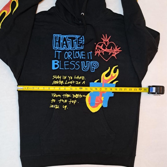 Rod Wave "CHAOS IN MIND HOODIE" - Men's size XL - Picture 5 of 6
